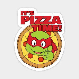 Raphael Pizza Time Magnet