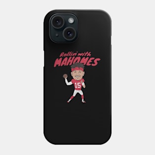 Patrick Mahomes Rollin' With Mahomes Phone Case