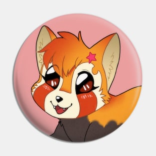 Red panda - run Pin