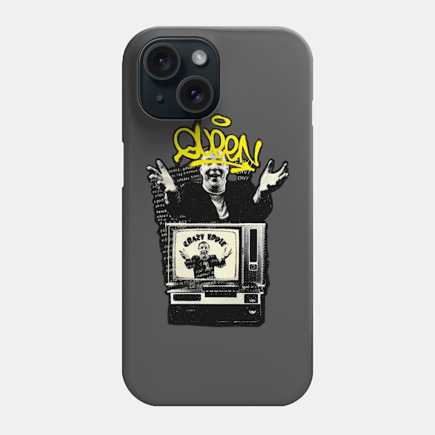 Queen Crazy Eddie Phone Case by Freedomland