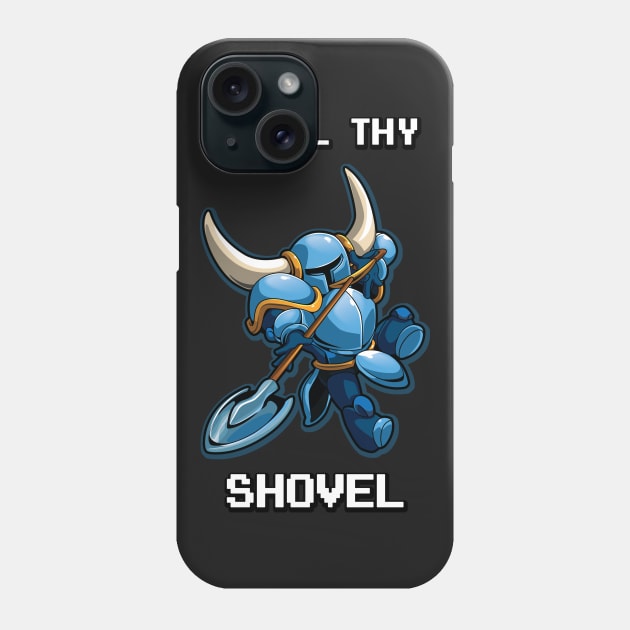 Steel Thy Shovel Phone Case by VibrantEchoes