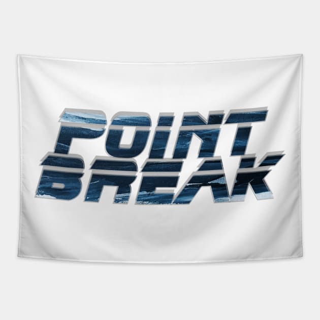 Point break Tapestry by afternoontees