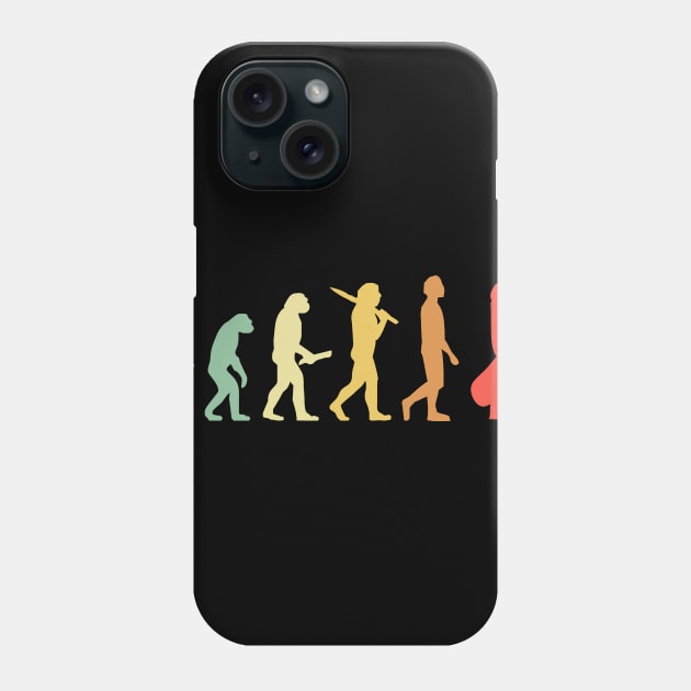 Retro Snowboarding Evolution Gift For Snowboarders Phone Case by OceanRadar