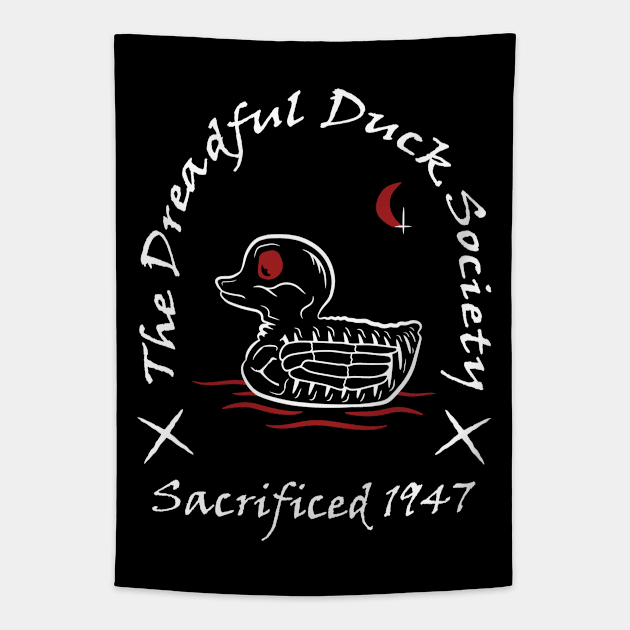 The Dreadful Duck Society Arch Tapestry by Severed Supply