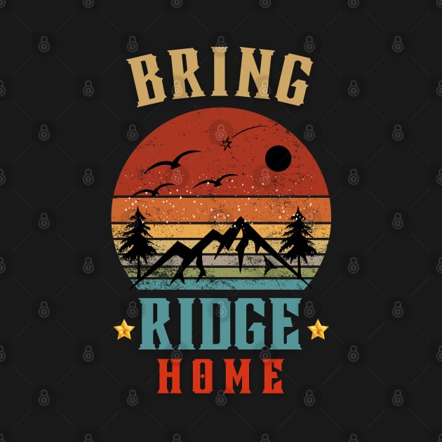 Vintage Retro - Bring Ridge Home by Adam4you