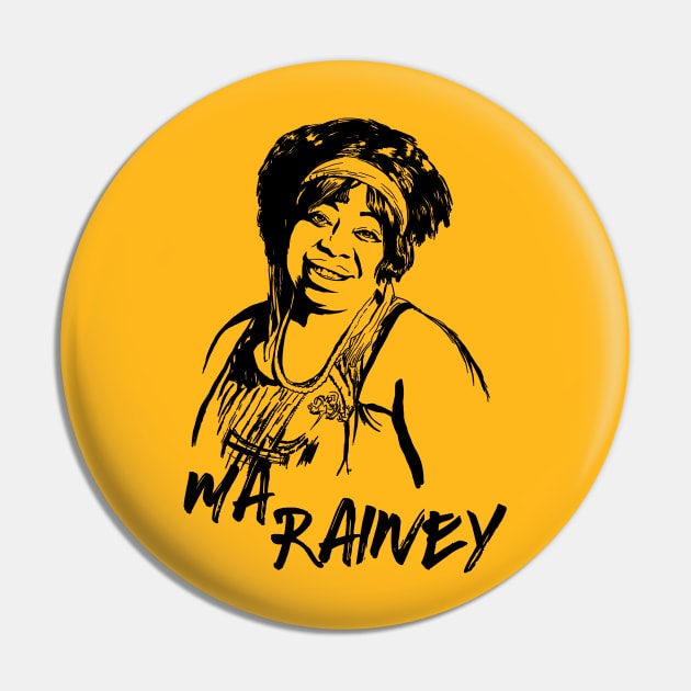 Ma Rainey Pin by Erena Samohai