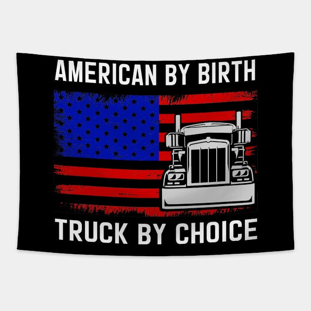 Truck Driver Tapestry by banayan
