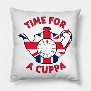 Time for a cuppa Pillow