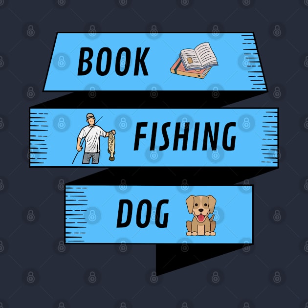 Book Fishing And Dog by DMS DESIGN