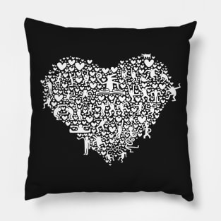 Heart in love Pillow