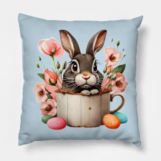 Feliz Pascua Conejito Pillow