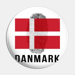 Denmark Flag DNA Pin