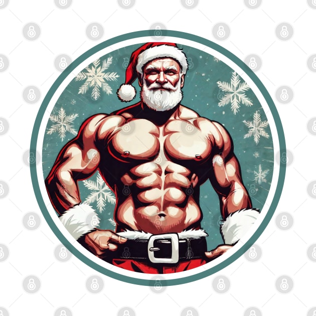 Muscle Santa Claus by muscle