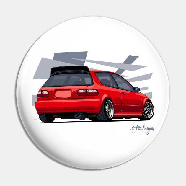 Civic EG Pin by Markaryan