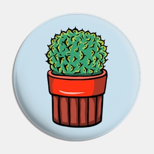 Succulent Illustration 11 T-Shirt Pin