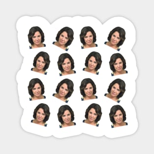 Luann de Lesseps Mugshot on repeat Magnet