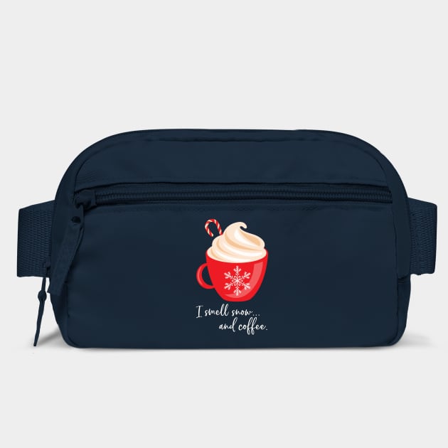 I smell snow and coffee. by Stars Hollow Mercantile