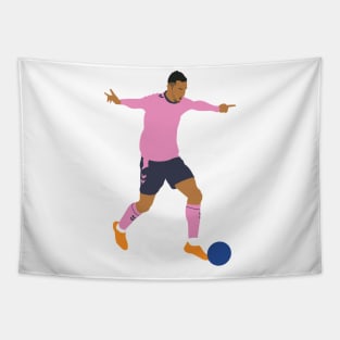 Dwight Mcneil Everton Celebration Tapestry