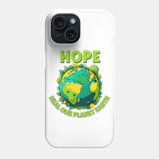 Healing Our Planet Earth Phone Case