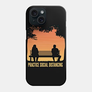 Social Distancing Phone Case