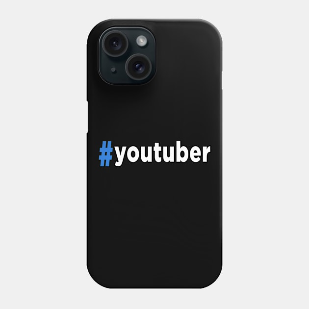 Hashtag Youtuber Phone Case by VintCam