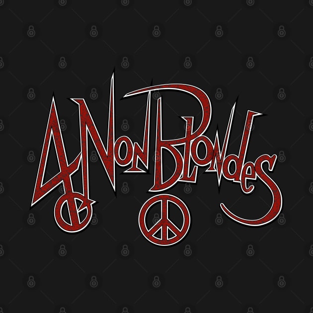 4 (For) (Four) Non Blondes (In Red) by Simmerika