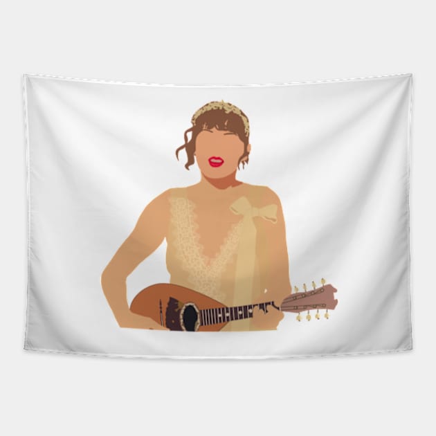 Willow Taylor Swift Minimalist Tapestry by CMORRISON12345