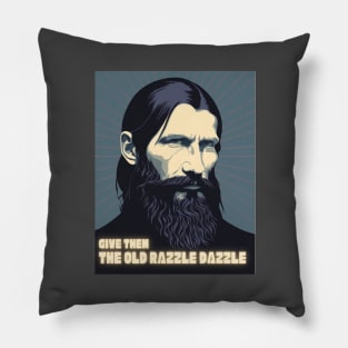 Rasputin Russian History Gift Pillow