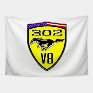 302 Mustang V8 Tapestry