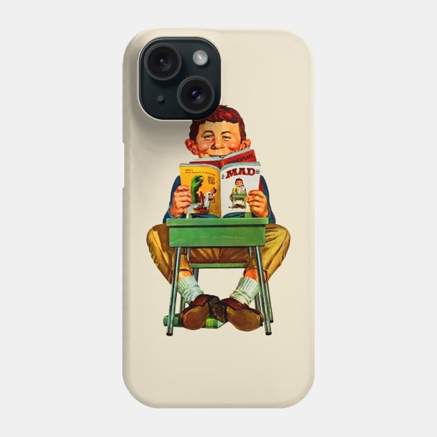 Mad Magazine Book Phone Case by Hollyboy 