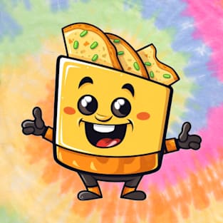 kawaii Taco cehees T-Shirt cute potatofood funny T-Shirt