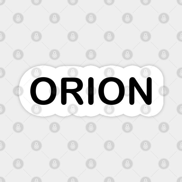 ORION Magnet by mabelas