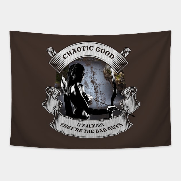 Chaotic Good Tapestry by Insaneluck