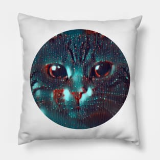 Behavioral mycat, revolution for cats Pillow