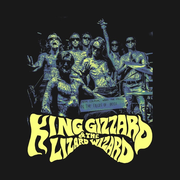 This Is King Gizzard & Lizard Wizard by Mugo Muncarsol