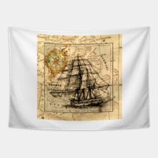 Sails In the Wind Tapestry