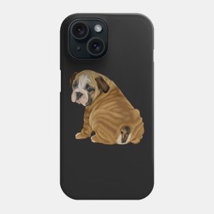 Cute English Bulldog Puppy Phone Case