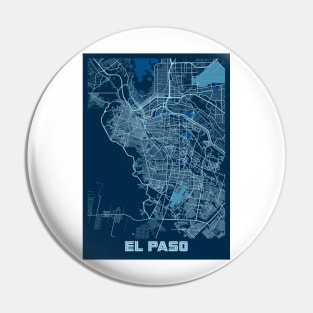 EL Paso - United States Peace City Map Pin