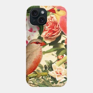 Birds and Roses Phone Case
