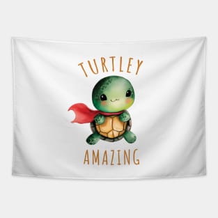 Cute and Adorable Turtley Amazing Tapestry