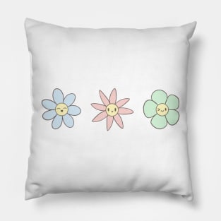 Happy Flowers Pillow