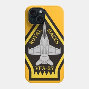 VFA-27 Royal Maces - F/A-18 Phone Case