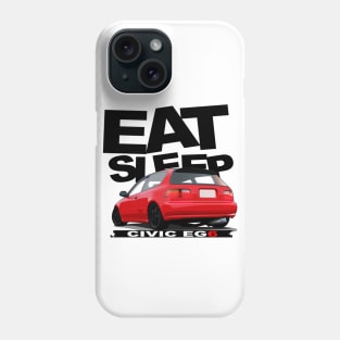 Civic Eat Sleep EG6 Phone Case