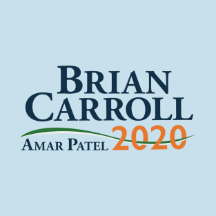 Brian Carroll Amar Patel 2020 Presidential Election Logo T-Shirt