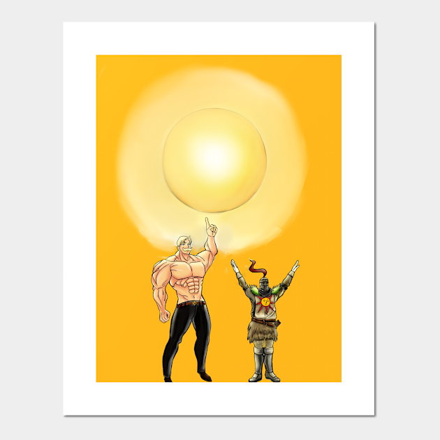 Praise The Sun Dark Souls Posters And Art Prints Teepublic