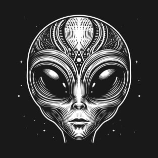 Cosmic Entity - Alien Art T-Shirt T-Shirt