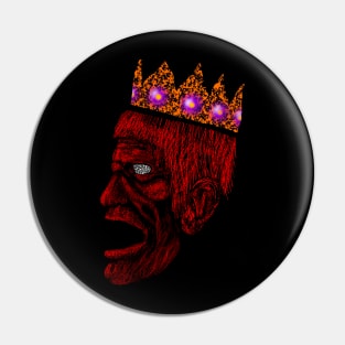 King of Screams Pin