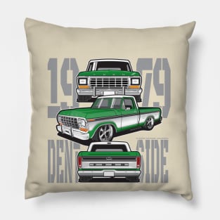 1979 dentside truck collage Pillow