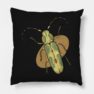 Coleoptera insect illustration 4 Pillow