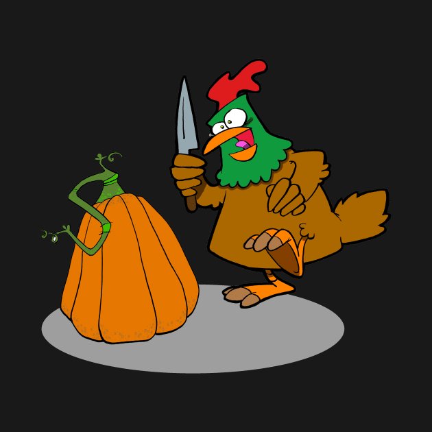 Carving Chicken by RichCameron